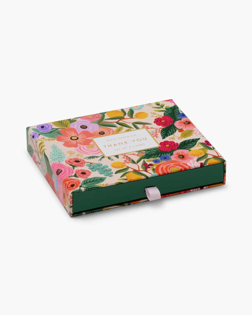 Keepsake Card Box - Garden Party Thank You