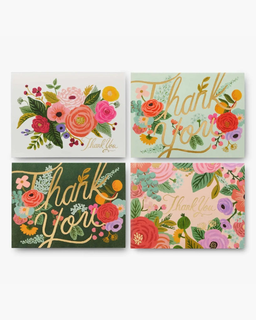 Keepsake Card Box - Garden Party Thank You