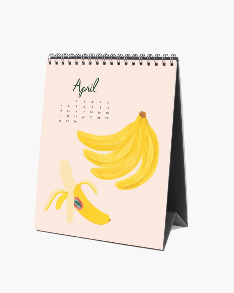 Desk Calendar 2024 - Fruit Stand