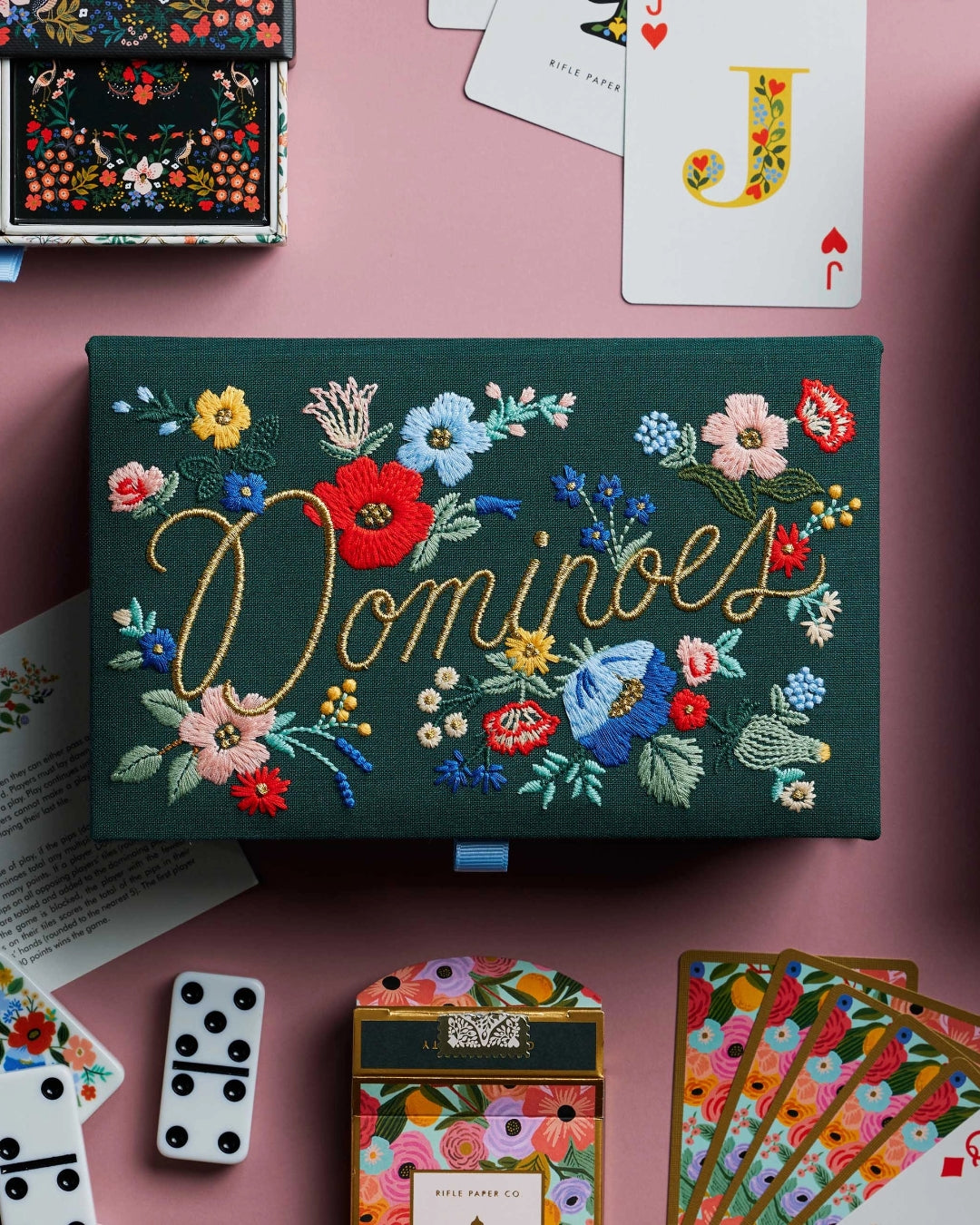 Dominoes Set - Strawberry Fields