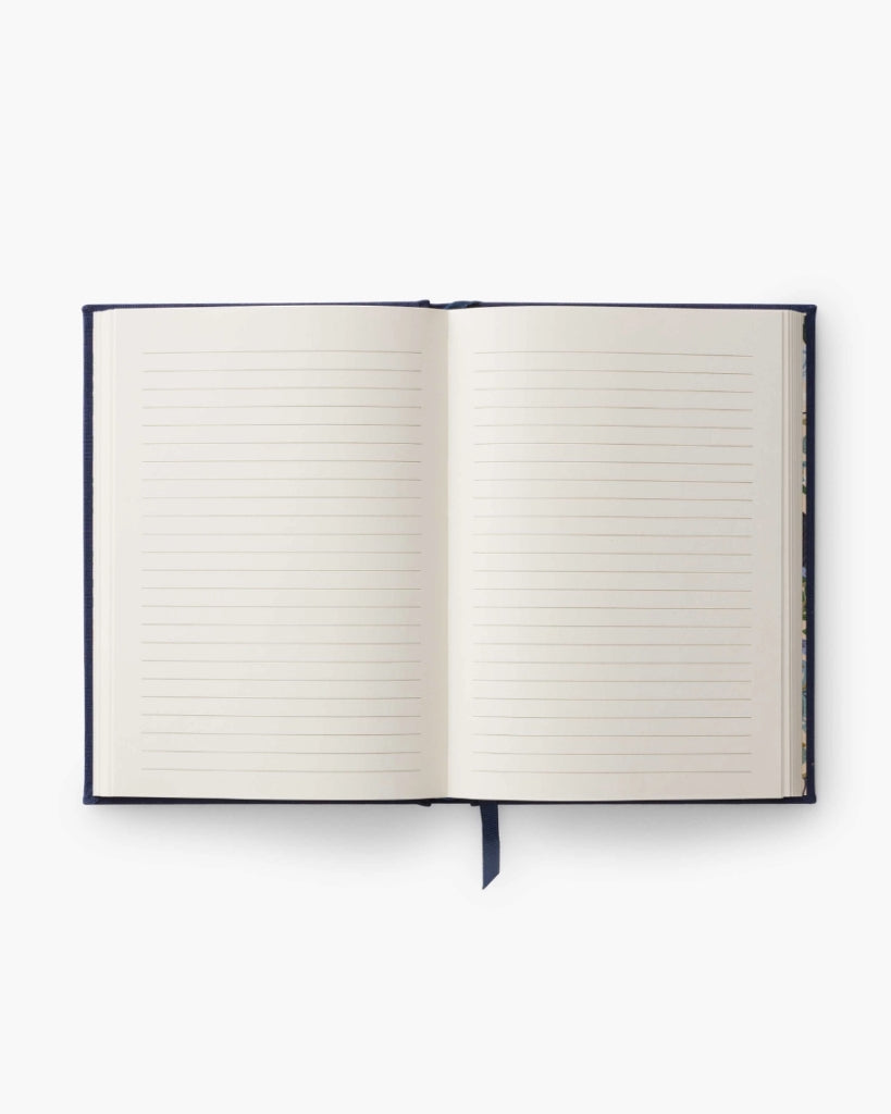 Embroidered Notebook - Peacock