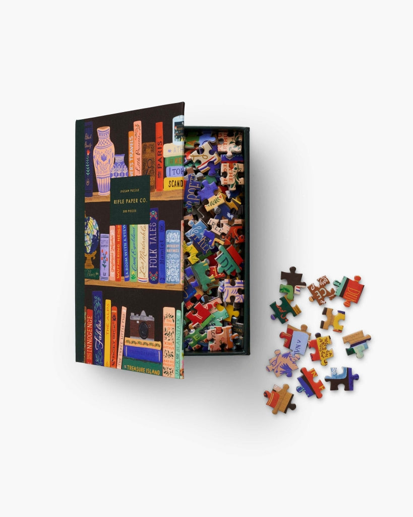 Jigsaw Puzzle - Bookshelf