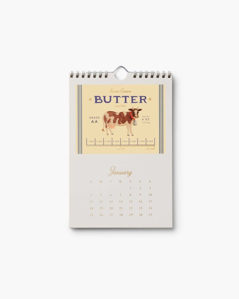 Kitchen Calendar 2026 - Country Farm