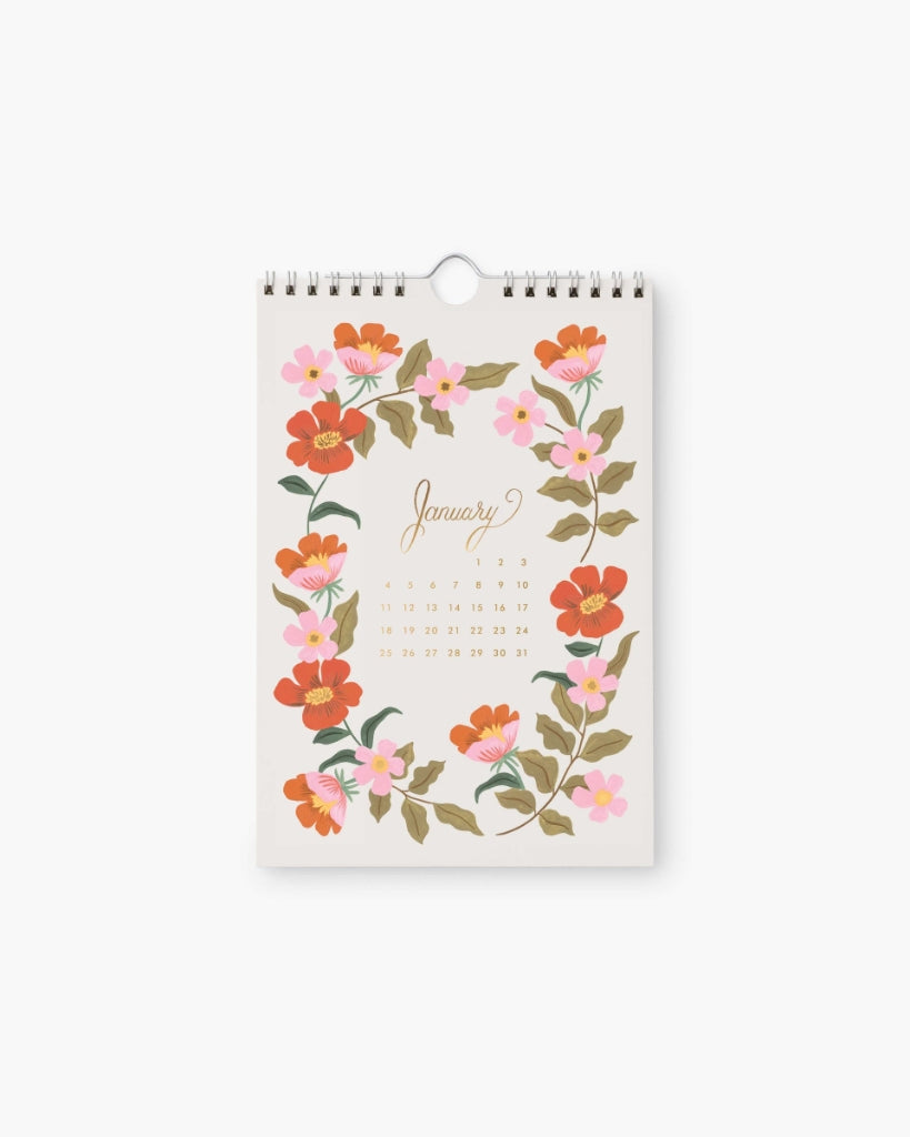 Kitchen Calendar 2026 - Strawberry Fields