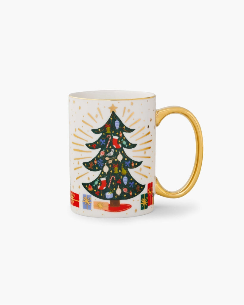 Porcelain Mug - Holiday Tree
