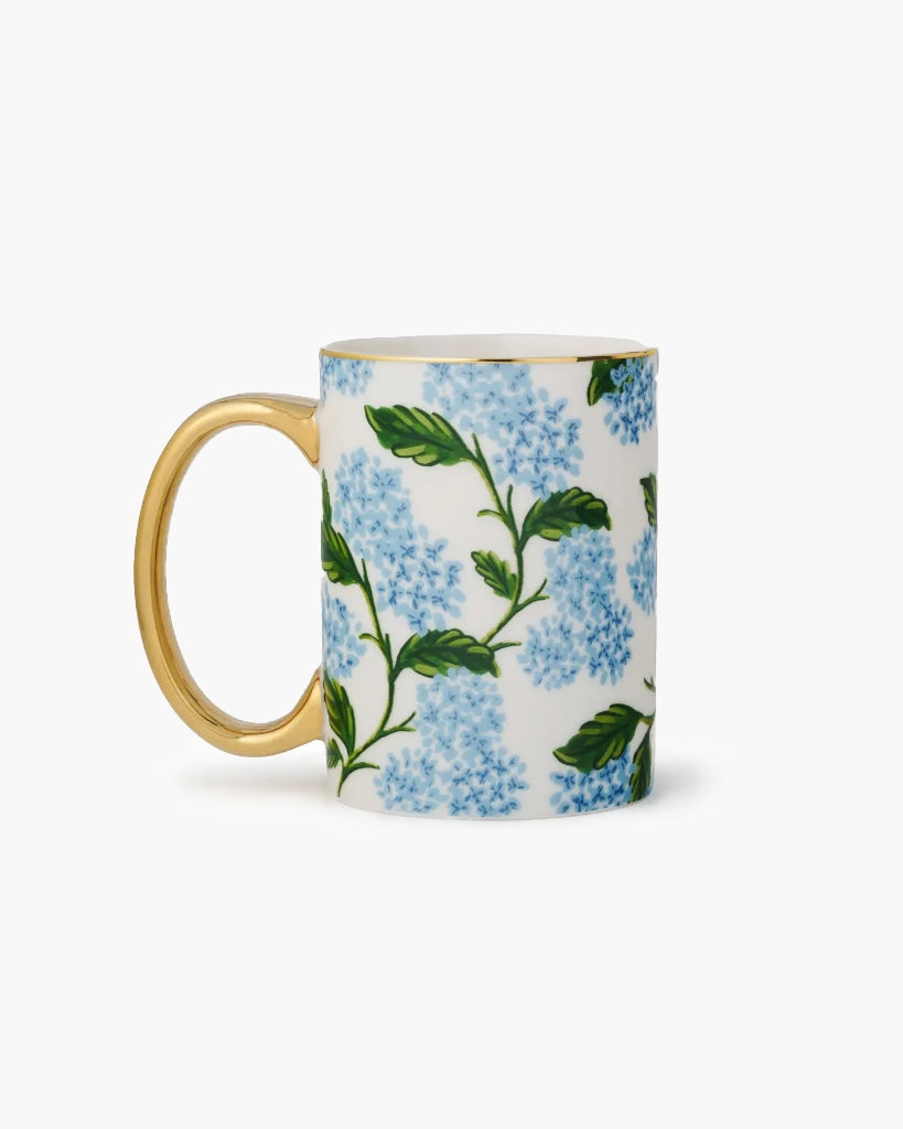 Porcelain Mug - Hydrangea