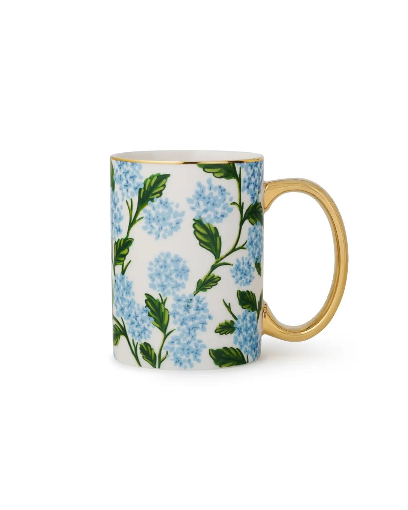 Porcelain Mug - Hydrangea
