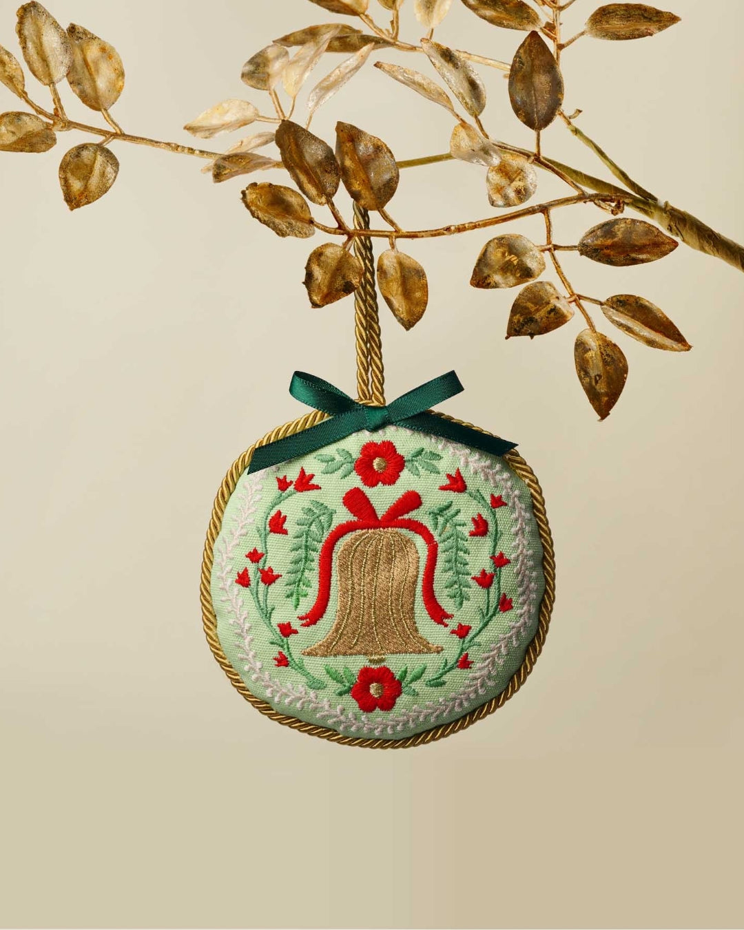 Embroidered Ornaments - Christmastide