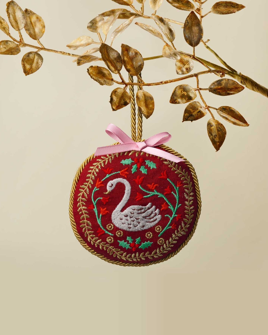 Embroidered Ornaments - Christmastide