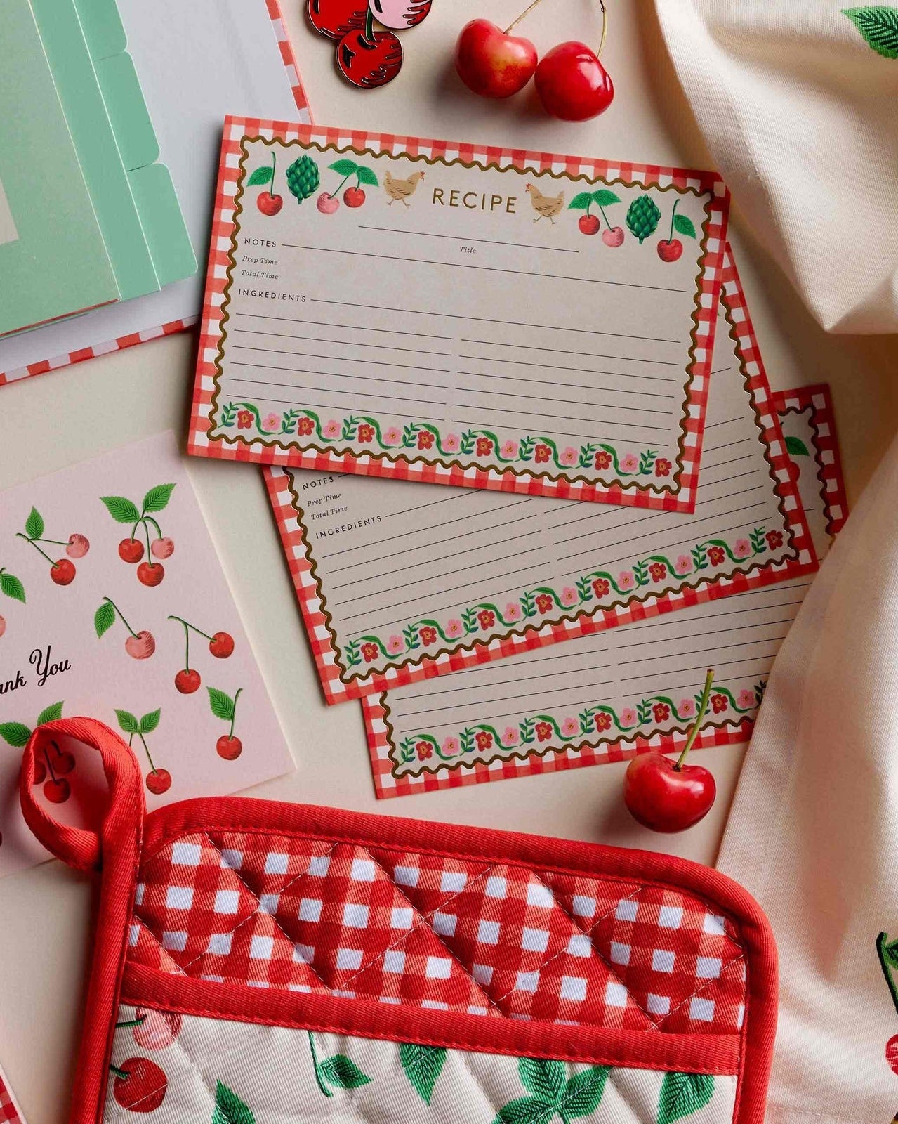 Recipe Cards - Cherry Farm
