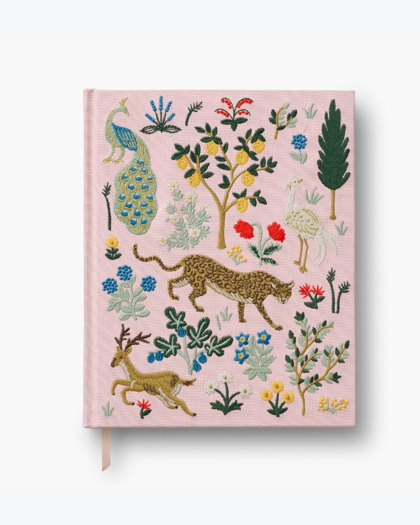 Embroidered Sketchbook - Menagerie