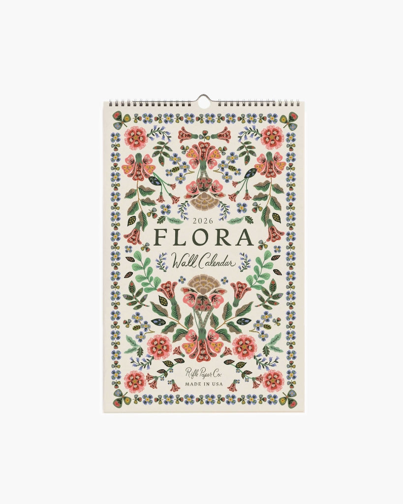 Wall Calendar 2026 - Flora