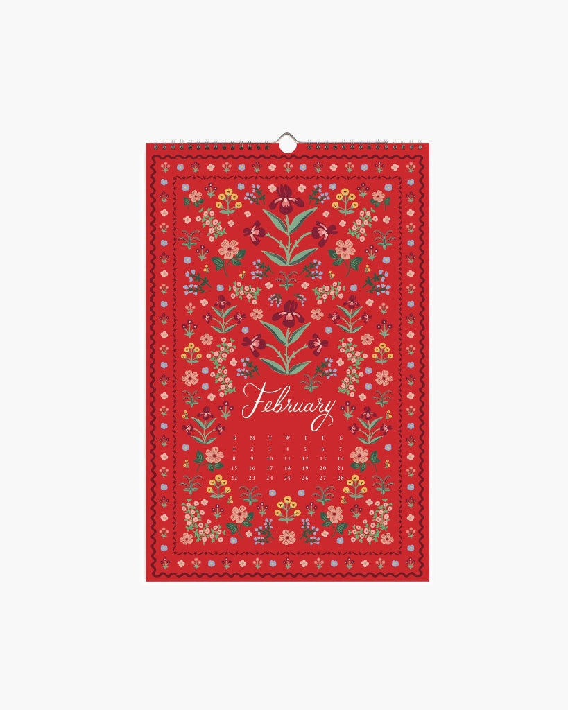 Wall Calendar 2026 - Flora