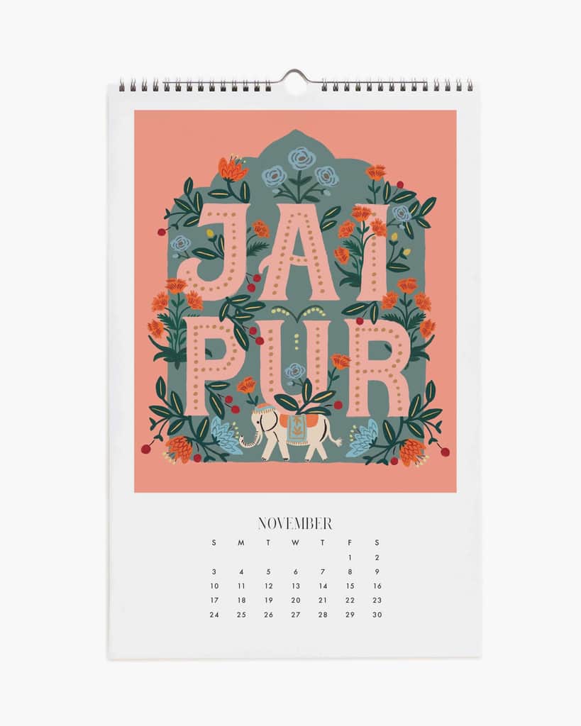 Wall Calendar 2024 - Greetings From Around The World