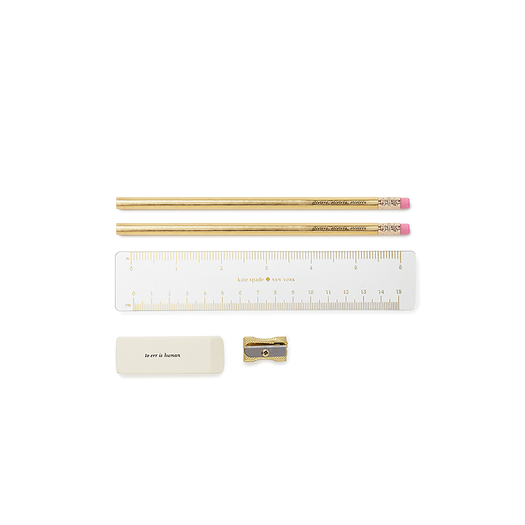 Pencil Case - Gold Dot