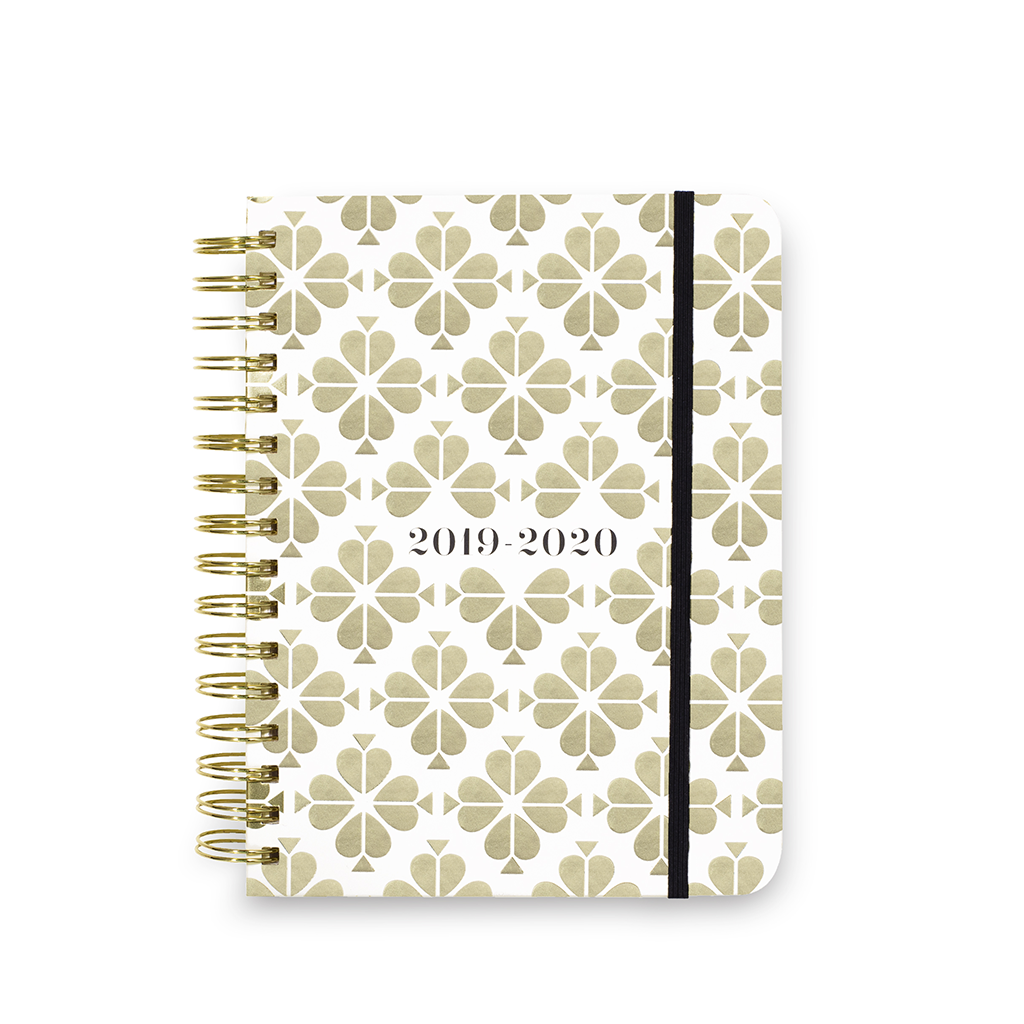 17 Month Planner Large - Spade Flower
