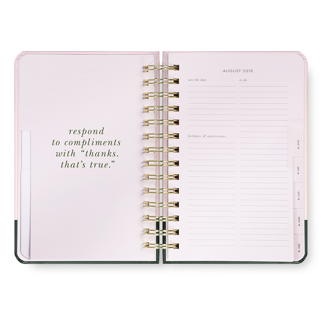 17 Month Planner Medium - Color Block