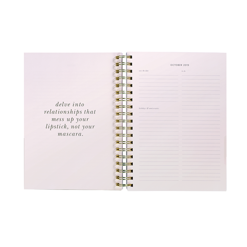 17 Month Planner Mega - Color Block