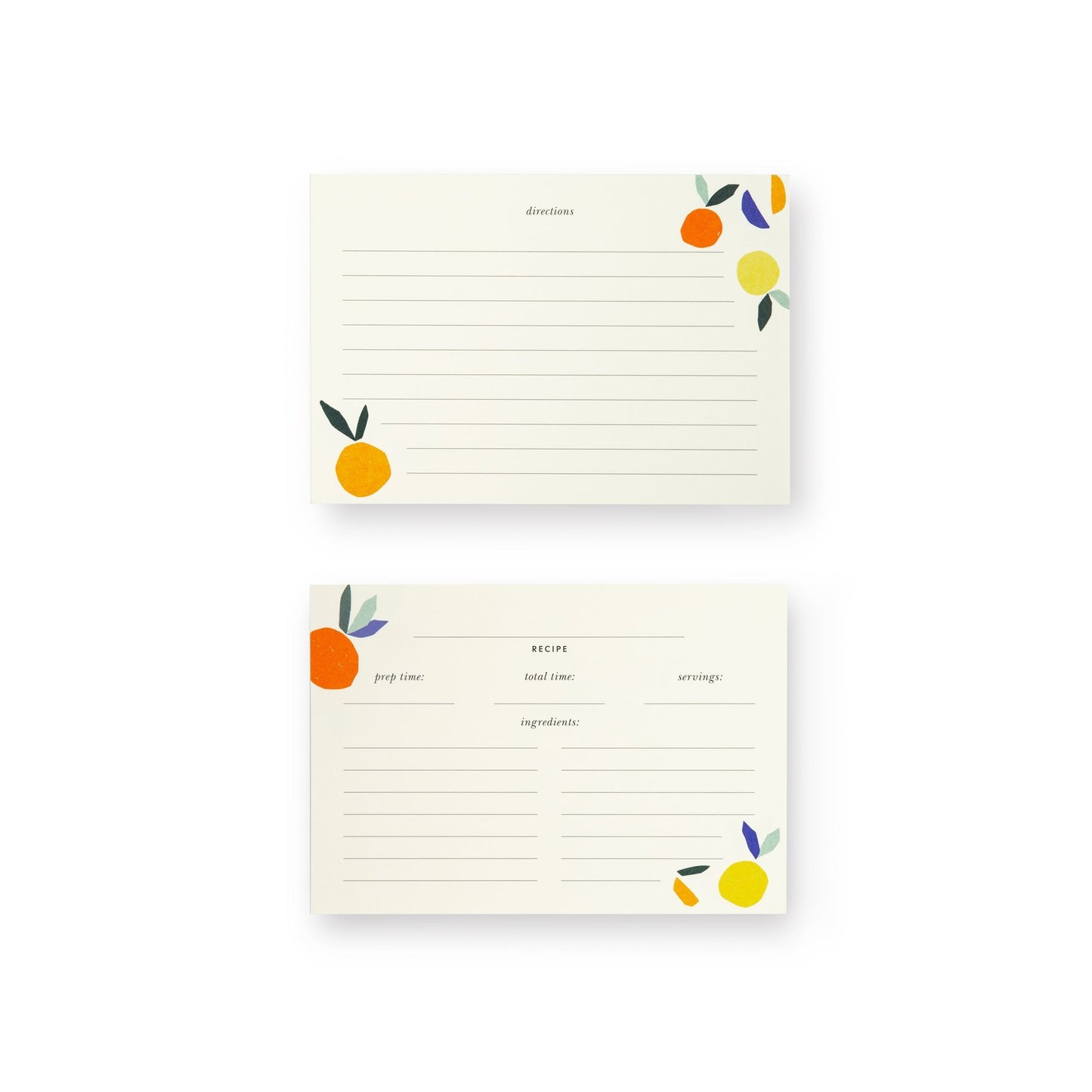 Recipe Box - Citrus Twist