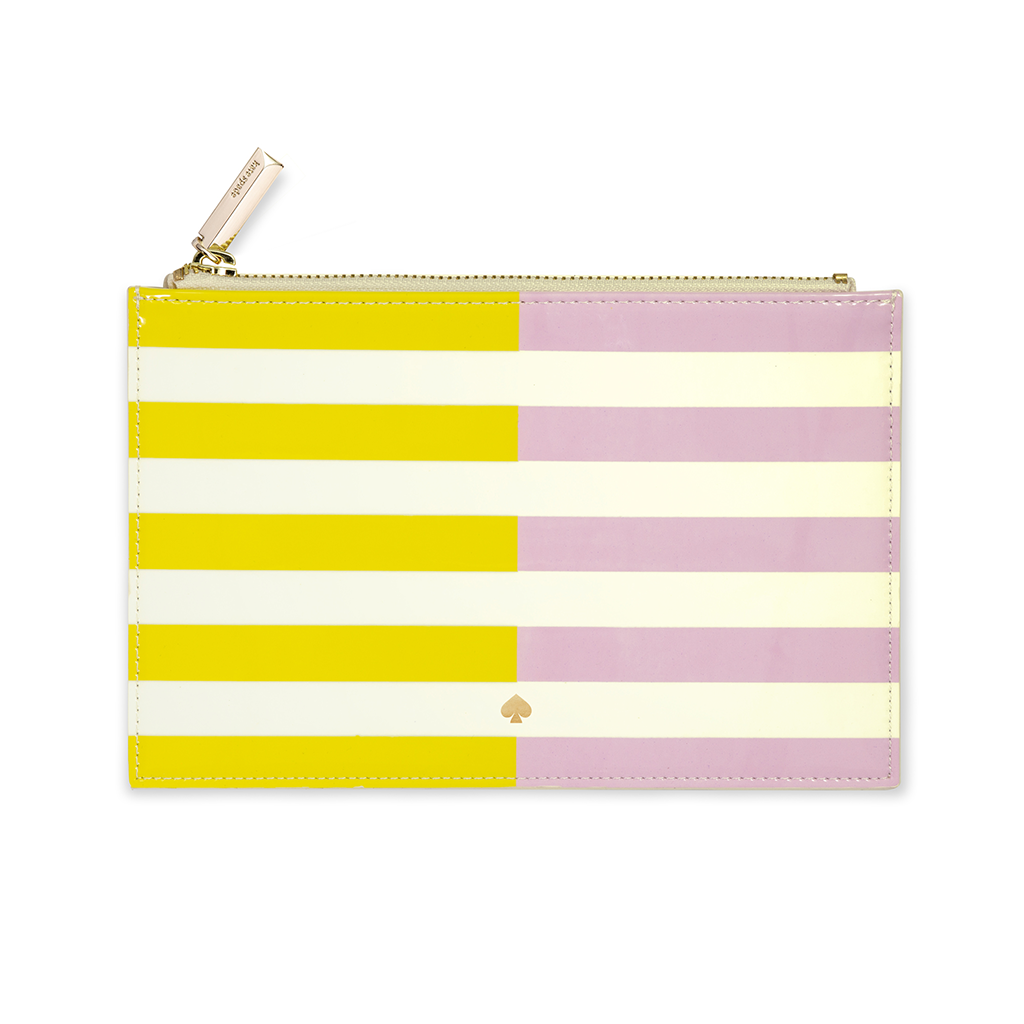Pencil Pouch - Two-Tone Stripes