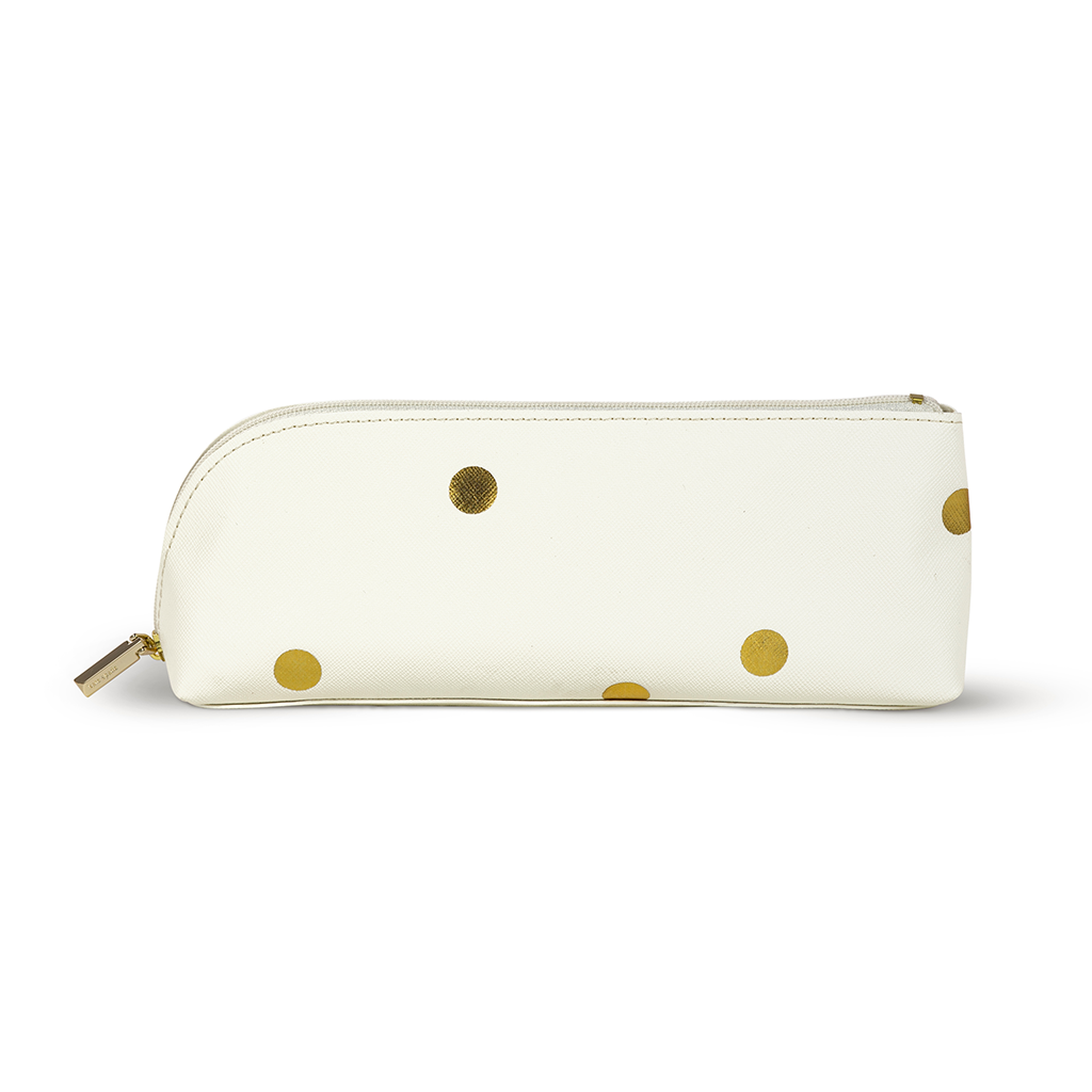 Pencil Case - Gold Dot
