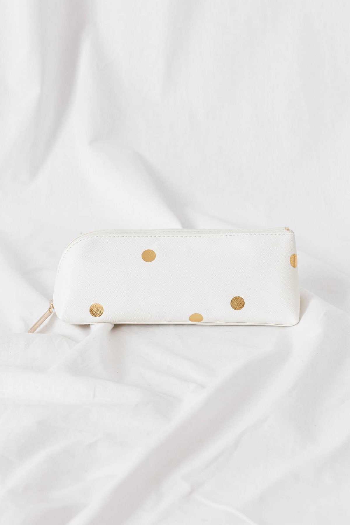 Pencil Case - Gold Dot
