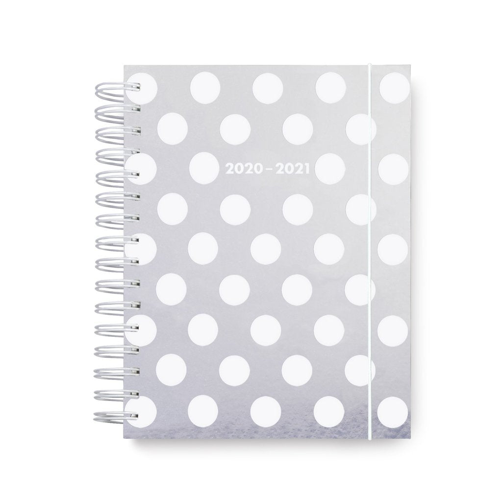 17-Month Large Planner - White Dot
