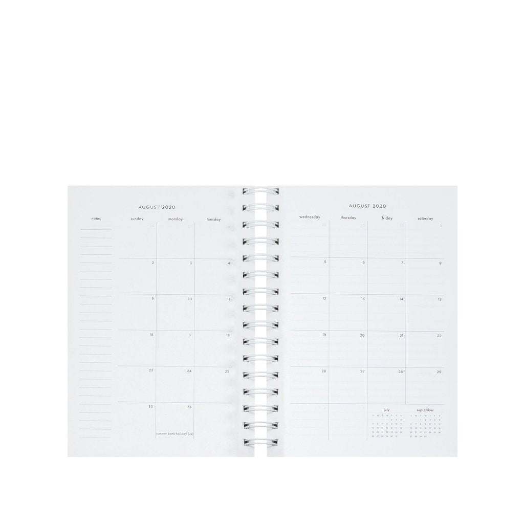 17-Month Large Planner - White Dot