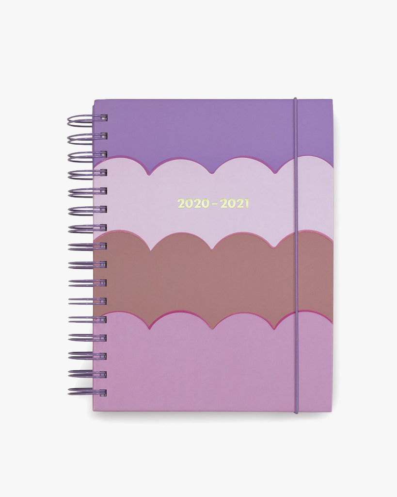 17 Month Large Planner - Scallop