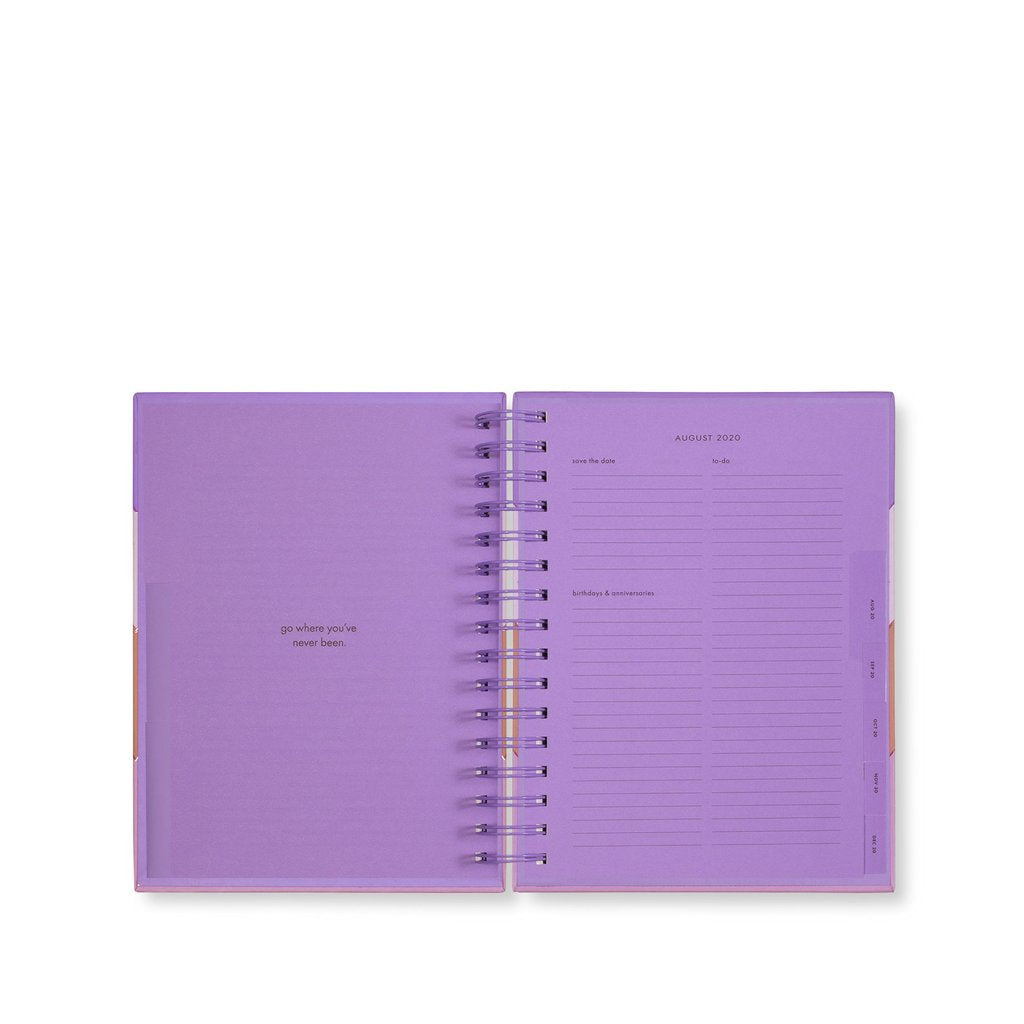 17 Month Large Planner - Scallop
