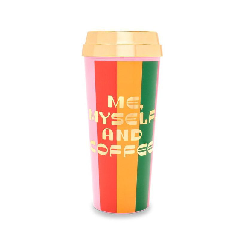 Hot Stuff Thermal Mug - Me, Myself and Coffee