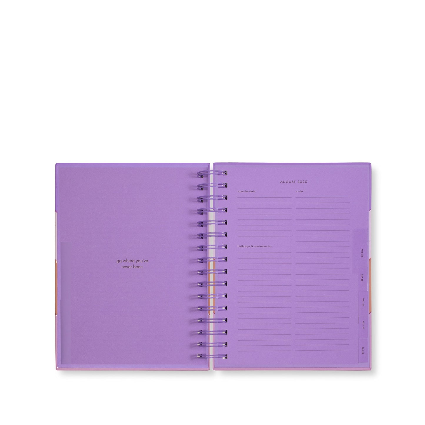 17 Month Medium Planner - Scallop