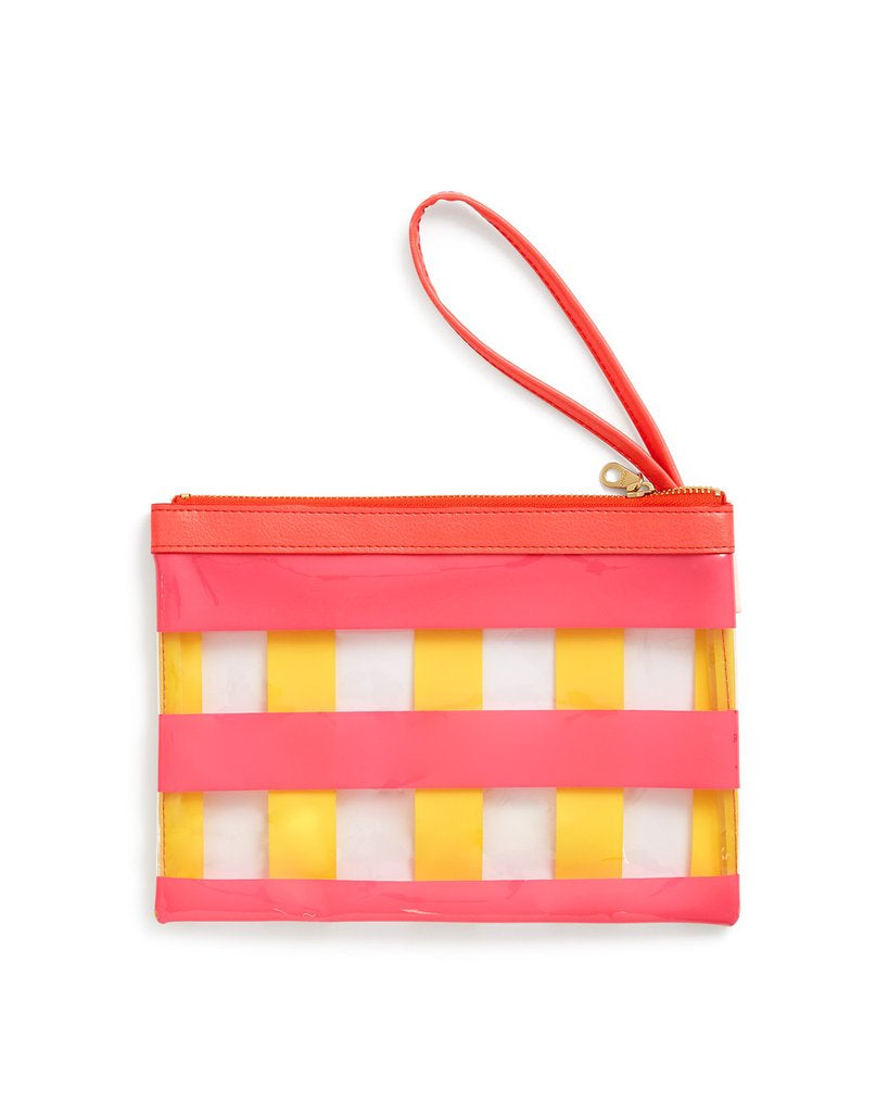 Get It Together Wristlet Pouch - Swim Club Stripe