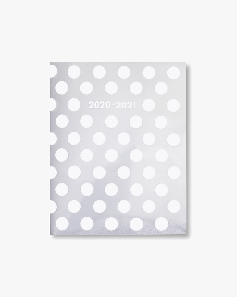 Monthly Planner - White Dot