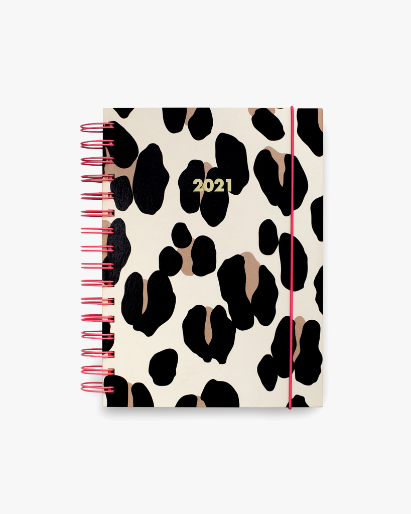 12 Month Large Planner - Forest Feline