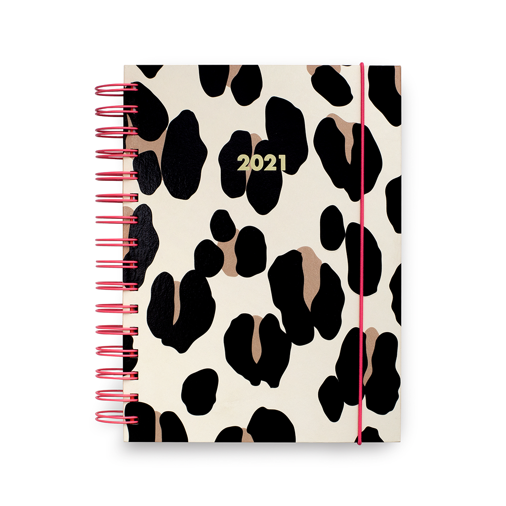 12 Month Large Planner - Forest Feline