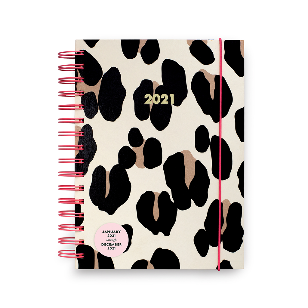 12 Month Large Planner - Forest Feline