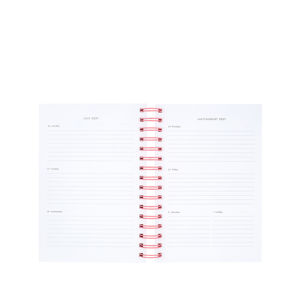 12 Month Large Planner - Forest Feline