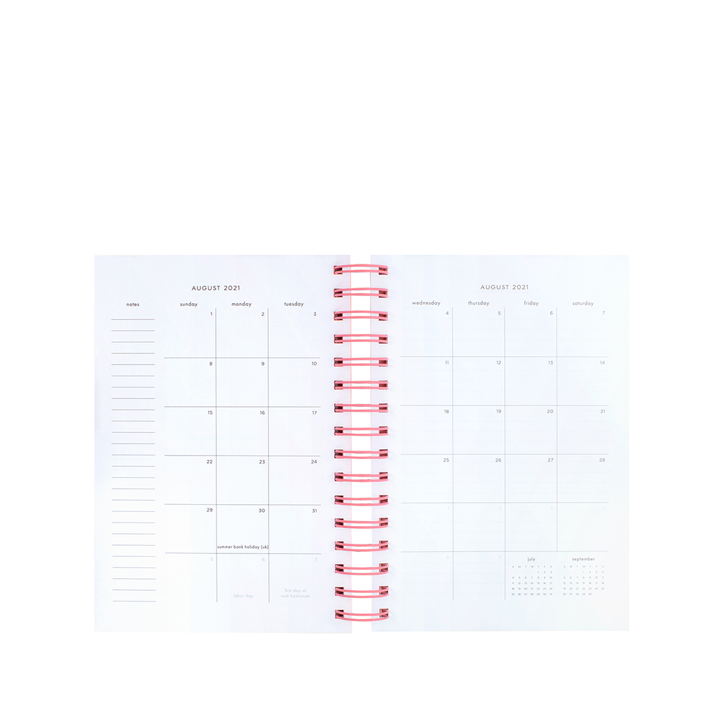 12 Month Large Planner - Forest Feline