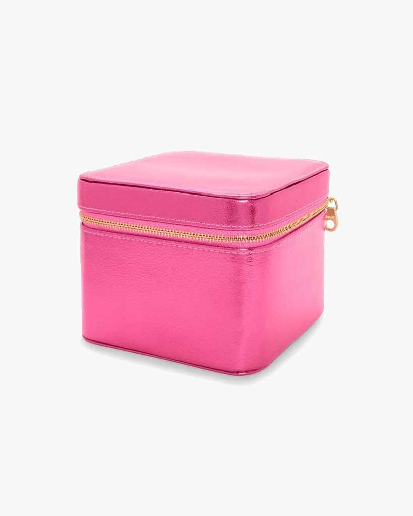 The Getaway Jewelry Organizer - Metallic Hot Pink