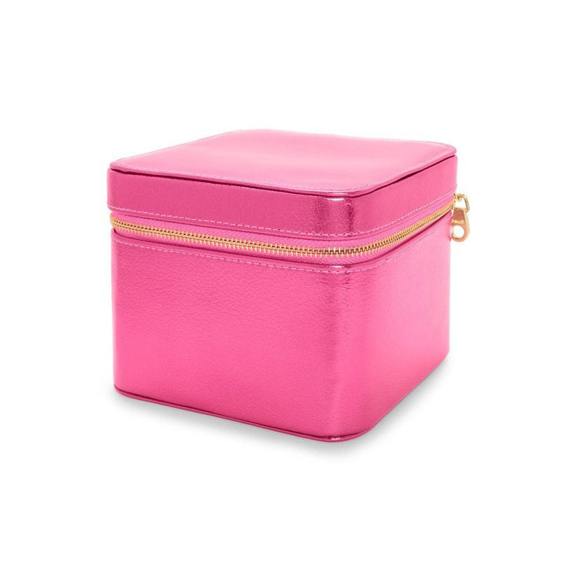 The Getaway Jewelry Organizer - Metallic Hot Pink