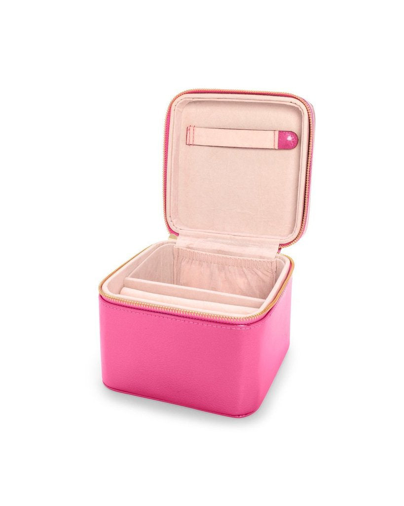 The Getaway Jewelry Organizer - Metallic Hot Pink