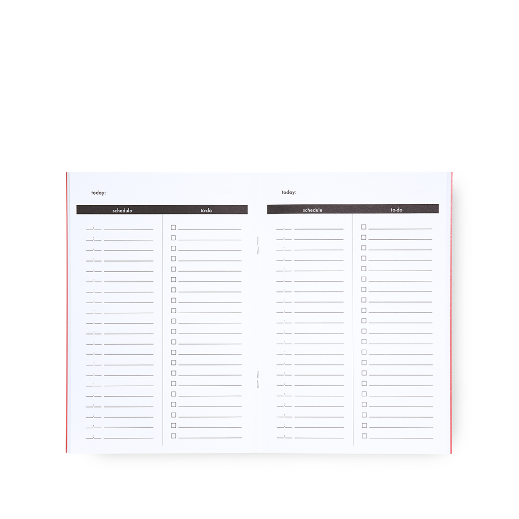 Undated Planner Folio - Forest Feline