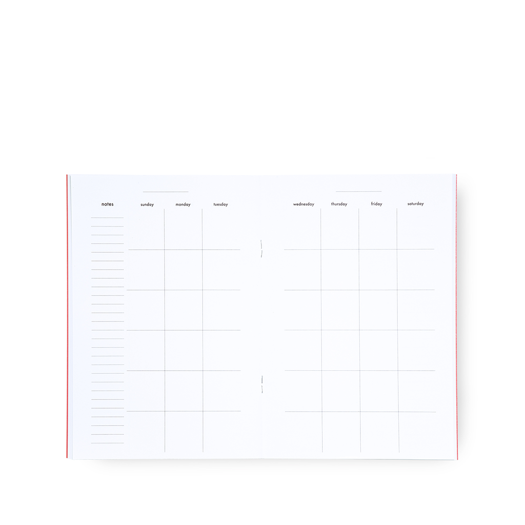 Undated Planner Folio - Forest Feline