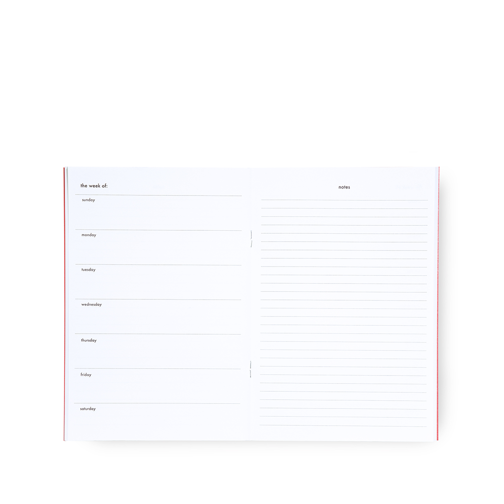 Undated Planner Folio - Forest Feline