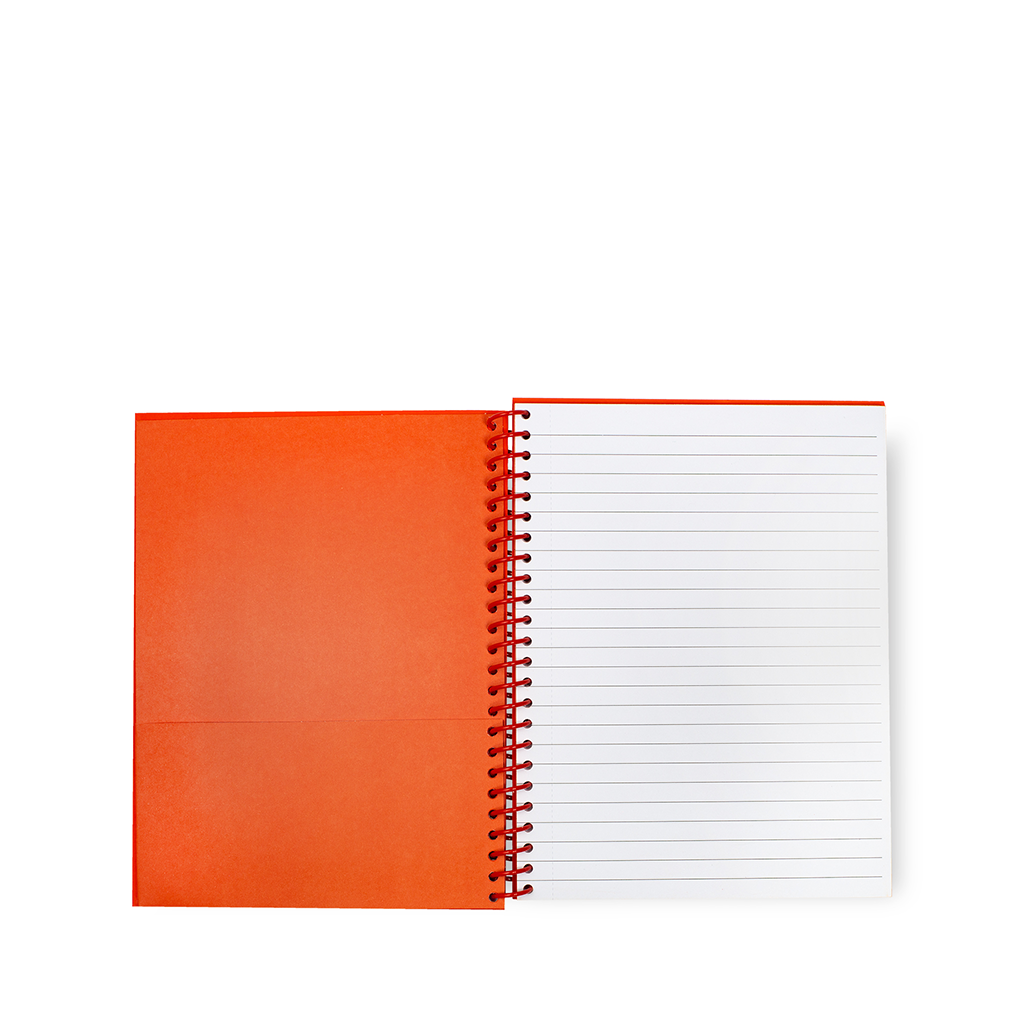 Spiral Notebook - Spade Dot Geo