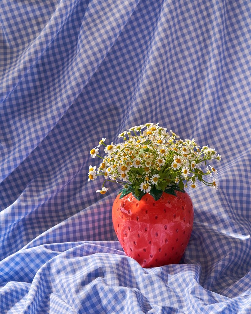 Flower Vase - Strawberry Field