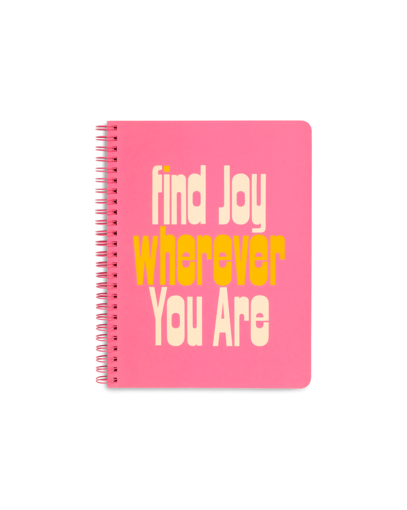 Rough Draft Mini Notebook - Find Joy Wherever You Are