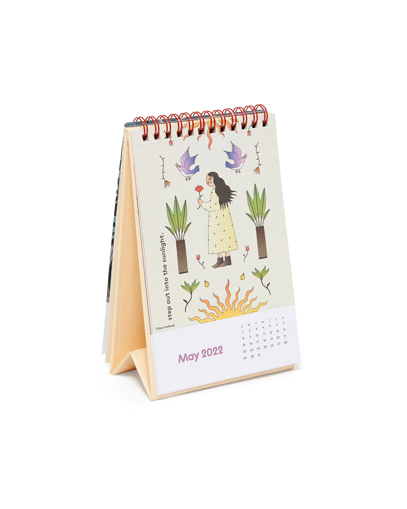 2022 Desk Calendar - Day By Day