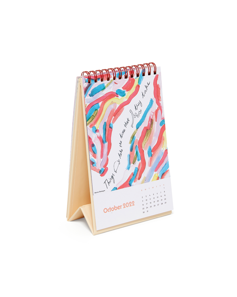 2022 Desk Calendar - Day By Day